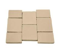 Gardenista Garden Furniture Seat Cover Only 8 Pieces | Outdoor Water Resistant Replacement Seat Cushion Covers | Perfect for Patio, & Rattan Chair Cushions | Durable and Easy to Clean (Stone)