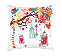 Gardenista Garden Printed Scatter Cushion | Water Resistant Outdoor Furniture Decorative Pillows 45x45cm | Soft & Comfy Hollowfibre Filled Patio Furniture Cushions | Durable and Easy to Clean (1)