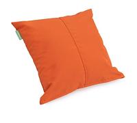 Gardenista Large Garden Scatter Cushion | Water Resistant Hollowfibre Filled Outdoor Seating Furniture Pillow | Great for Patio Rattan Chairs | Comfy & Lightweight (1, Orange)