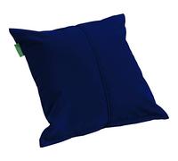 Gardenista Large Garden Scatter Cushion | Water Resistant Hollowfibre Filled Outdoor Seating Furniture Pillow | Great for Patio Rattan Chairs | Comfy & Lightweight (1, Navy)