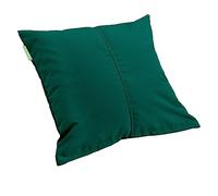 Gardenista Large Garden Scatter Cushion | Water Resistant Hollowfibre Filled Outdoor Seating Furniture Pillow | Great for Patio Rattan Chairs | Comfy & Lightweight (1, Green)