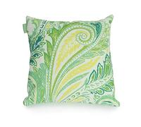 Gardenista Outdoor Decorative Cushion Cover Only | Indoor Water Resistant Garden Printed Throw Pillow Covers 45x45 cm | Perfect for Sofa, Garden, Patio, & Home Decor Pillowcases (Paisley Sea)