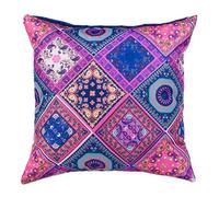 Gardenista Outdoor Decorative Scatter Cushion 45x45cm | Water Resistant Indoor Garden Printed Bandana Cushions | Soft & Comfy Hollowfibre Filled Patio Furniture Pillow (18" Scatter Cushion)