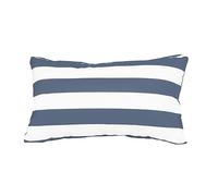 Gardenista Outdoor Decorative Scatter Cushion 50x30cm | Water Resistant Indoor Garden Charcoal Cushions | Soft & Comfy Hollowfibre Filled Patio Furniture Pillow (Lumber Cushion)