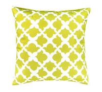 Gardenista Outdoor Decorative Scatter Cushion | Water Resistant Indoor Garden Printed Cushions | Soft & Comfy Hollowfibre Filled Patio Furniture Pillow | Durable and Easy to Clean (Lime, 45x45cm)