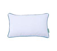 Gardenista Premium White Scatter Cushion | Water Resistant Garden Cushions with Piping | Great for Living Room, Sofa, & Bed | Hollowfibre Filled Outdoor Furniture Pillow (30x50cm, Turquoise, 4)