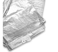 GARDENIX All-Purpose Tarpaulin, Protective Tarpaulin, Silver 120 g/m² (2 m x 3 m)