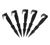 GARDENIX® Pack of 50 AquaPEG Ground Securing Pegs for Drip Irrigation Line Weeping Pipe Soaker Hose