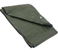 GARDENIX Tarpaulin Waterproof Heavy Duty Tarp Sheet Cover, Green 90 g/m², 10m x 12m, Garden Tarpaulin Sheet for Camping, Terrace - Waterproof, Weatherproof, UV Protection, Reinforced Eyelets