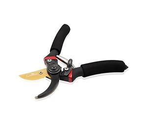 GardenKraft 10649 8-Inch Professional Pruning Shears/Handheld Garden Clippers & Secateurs/Cuts Branches Up to 4” Thick/Ergonomic Design/Premium Steel Material