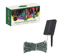 GardenKraft 200 LED Solar String Lights - Multicolour