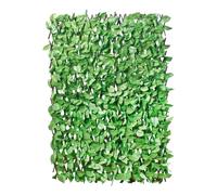 GardenKraft Expandable Artificial Light Ivy Willow Fence Panel