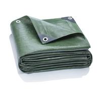 GardenMate 6x10m Waterproof Heavy Duty Tarpaulin- Home & Garden Green Tarp Sheet - Premium Quality Cover Made of 140gsm Tarpaulin