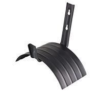 GardenMate Metal Wall Mounted Hose Hanger, 30m, Black, Powder Coated