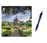 Gardens, National Trust Wall Calendar 2026 + EXCLUSIVE LIMITED EDITION PEN