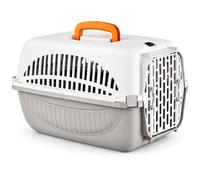 GardenSkill Cat Carrier 48Cm - Hard Shell Dog Carrier For Small Dogs & Puppies - Pet Travel Crate With Secure Door & Ventilation For Vet & Car