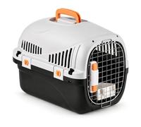 Gardenskill Cat Carrier 49Cm - Hard Shell Dog Carrier For Small Dogs & Puppies - Pet Travel Crate With Metal Door & Ventilation