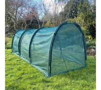 GardenSkill Chicken Coop Tunnel & Hen House Run + Shade Cover | Rabbit Hutch Guinea Pig Cage Playpen Protection Enclosure for Outdoor Garden with Detachable Rain Guard Blanket (3 x 1m)