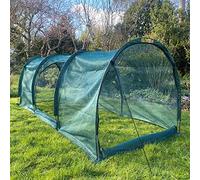 GardenSkill Chicken Run & Hen House Tunnel | Bird Flu Protection Coop & Pet Cage for Poultry Rabbits Tortoises - 3 x 1 x 1m H