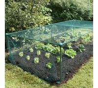 Gardenskill Diy Fruit & Vegetable Cage 2.5X2.5X0.625M H - Garden Butterfly Net Plant Crop Protection Raised Bed Frame Flower Cover