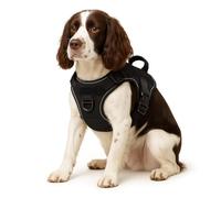 GardenSkill Dog Harness | No Pull Harness for Nervous Dogs with Strong Adjustible Buckles, Handle & Lead Clip | Training & Behaviour Aid for Tugging Puppies | Padded Pet Safe No-Choke Design (Medium)