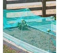 Gardenskill Extendable Vegetable Cage Flower Cover Kit - Garden Butterfly Insect Net Crop Protection Plant Support Stake Frame - S