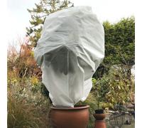 Gardenskill Extra Thick 50Gsm Frost Protection Fleece Winter Warmer Plant Jacket 1.6 X 2M H