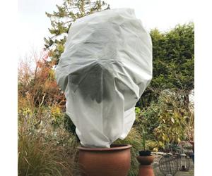 Gardenskill Extra Thick 50Gsm Frost Protection Fleece Winter Warmer Plant Jacket 1.6 X 2M H
