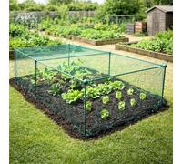 GardenSkill Fruit and Vegetable Garden Cage Kit with Bird Netting - Strawberry Salad Plant Protection (2.5m x 1.25m x 0.625m high)