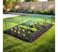 Gardenskill Fruit Crop Cage With Bird Butterfly Pest Protection Garden Vegetable Netting Mesh 2X1X0.625M H