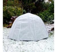 Gardenskill Garden Fleece Plant Frost Protection Cover - Horticultural Winter Jacket Dome For Pot Planter Flower 1.2 X 0.75M, Pk 2
