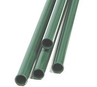 GardenSkill Garden Plant Support Stakes 1.25M Long Pk 4 - Metal Flower Stick Tomato Cane Bean Pole Tubes For Greenhouse Allotment Outdoor