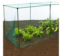 Gardenskill Grow House Fruit Vegetable Frame With Plant Protection Bird Netting 2X1X1.25M H