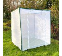 Gardenskill Grow House Fruit Vegetable Plant Protection Frame With Insect Mesh Cover 2X1X1.25M H