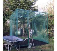Gardenskill Heavy Duty Walk In Fruit & Vegetable Cage 8X2X2M H - Garden Bird Net Plant Protection Flower Crop Cover Kit With Door