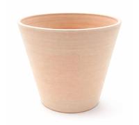 GardenSkill Indoor Plant Pot 15cm / 6", Pale Clay | Fluted Scandi Style Modern Planter + Drip Tray with Textured Matte Finish | Flowerpot for Succulents Peace Lilies Herbs Houseplants (3, 15cm)