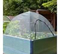 Gardenskill Plant Protection Umbrella Dome - Bird Insect Net Fruit Cage Grow House Cloche With Door - Flower Crop Cover 1X0.75M H