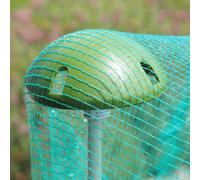 GardenSkill Plant Stake Dome Connector Pk 4 - For Strawberry Support Tomato Cage Garden Cane Protection Bird Netting, Fits 19 & 16mm Dia Tubes