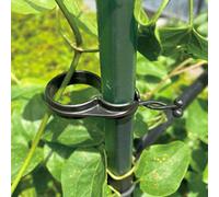 Gardenskill Plant Support Twist Clip - Garden Stake Cane Tomato Stem Climbing Crop Flower Shoot Connector Ring Rose Grow Aid Pk 50