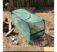 Gardenskill Pop Up Fruit Cage Tunnel - Butterfly Mesh Insect Net Plant Protection Cloche For Planter Grow Bag Raised Bed Tomato