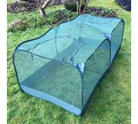 Gardenskill Pop Up Xl Garden Fruit Veg Cage & Plant Protection Crop Cover 2.5X1.25X0.75M H