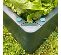 Gardenskill Rectangular Raised Bed Garden Planter Kit For Fruit Vegetables Flowers 250X125X15Cm H