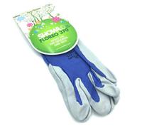 GardenSkill Showa Floreo 370 Gardening Gloves - Lightweight Multipurpose Outdoor Garden Gloves With Nitrile Easy Grip Coating - Large, Blue