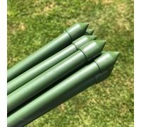 Gardenskill Ultra Heavy Duty 16mm Dia Garden Plant Support Stakes 0.75M L, Pk 8