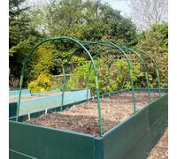 Gardenskill Xl Modular Garden Grow Tunnel Kit - Extendable Polytunnel Hoop House Frame For Raised Bed, Allotment - 3X1.5X0.97M H