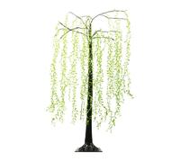 Gardenwize 1.5m Grand Willow Tree Solar Lights - 120 Warm White LED Garden Feature Light