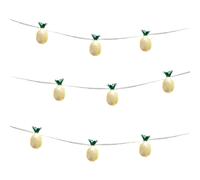 Gardenwize 10-Piece Solar String Lights - 2m Pineapple Lantern LED Lights