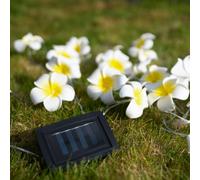 Gardenwize 2 Metre Solar Powered Flowered Led String Lights Wall Garden Fence Decking Patio Tree Lights