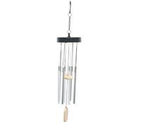 Gardenwize - 4 Cylinder Wind Chimes, Colour Changing Wind Chimes for Garden