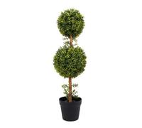 Gardenwize - Solar Powered Garden Artificial Topiary - Low Maintenance, No Running Costs, Eco Friendly Patio Decking Tree (Double Bay Ball)